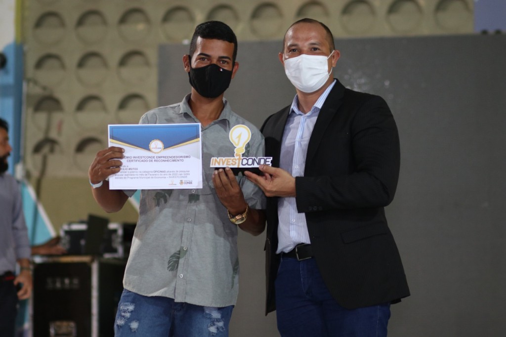 Prefeitura de Conde premia melhores empreendimentos e prestadores de serviços do Município