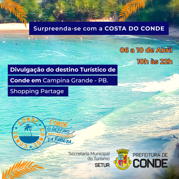 Prefeitura inicia projeto para divulgar destino turístico de Conde
