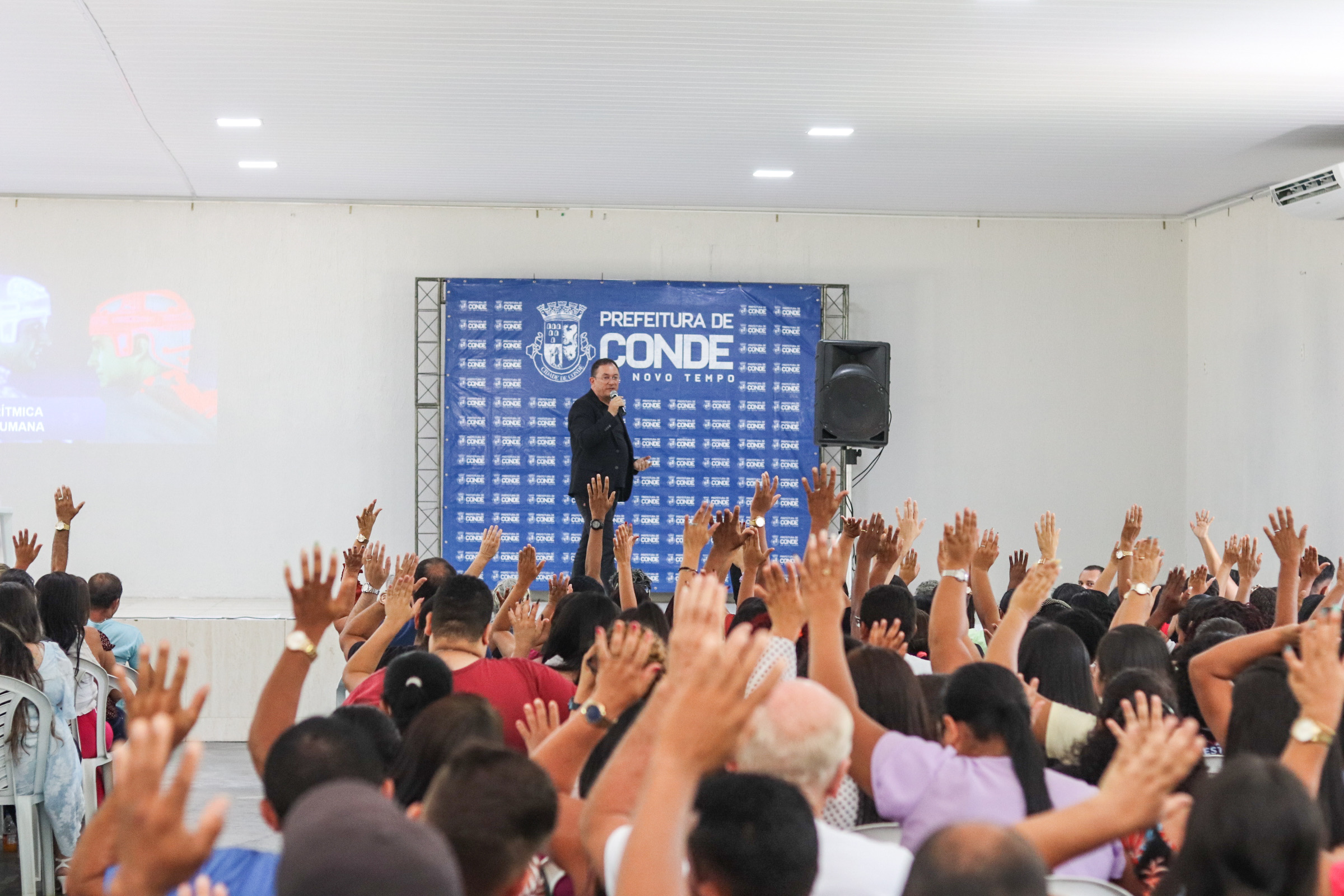 Abertura da Jornada Pedagógica de Conde tem palestras importantes e assinatura de convênio