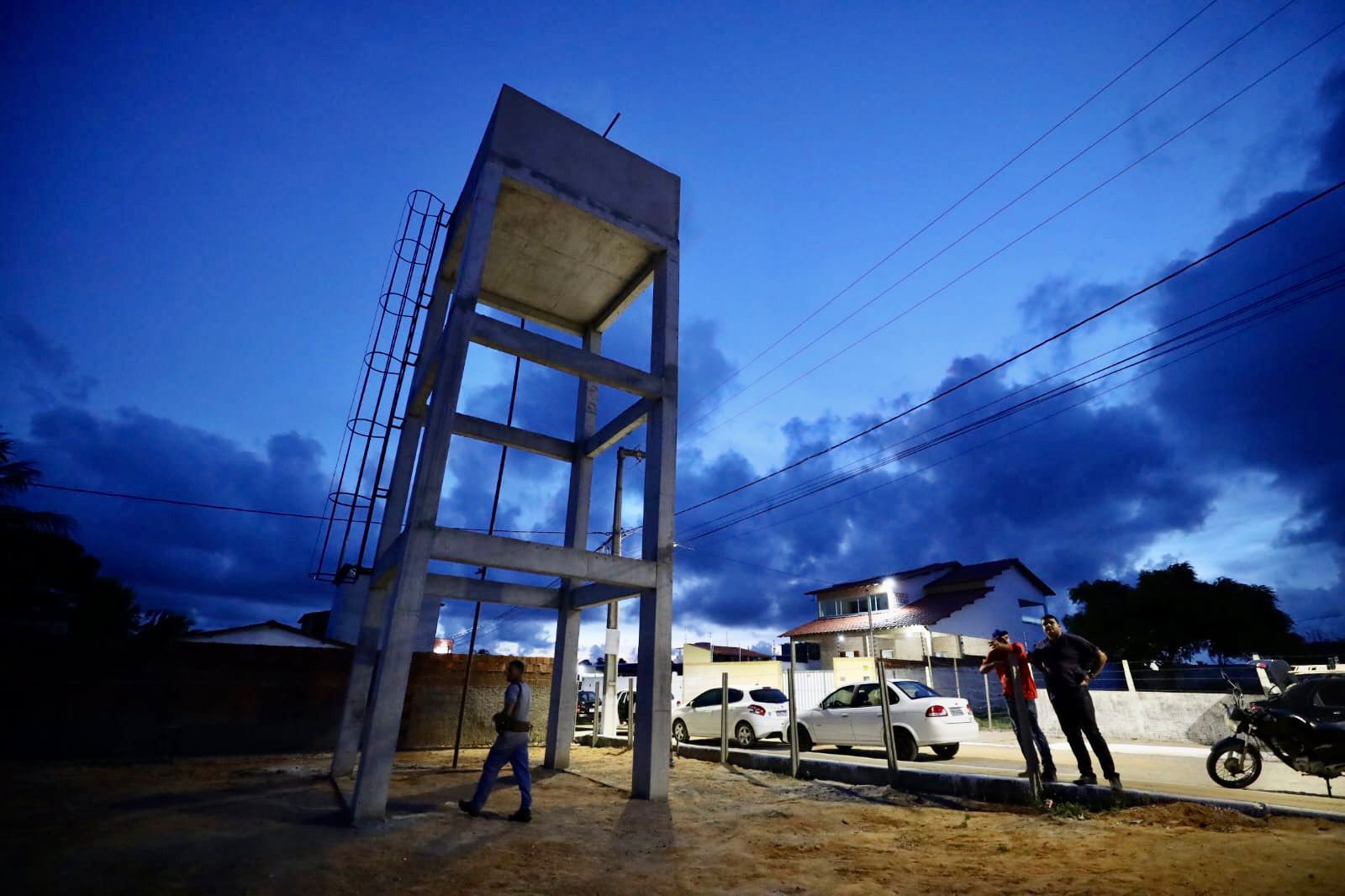 Recursos Próprios: Prefeitura de Conde entrega novo sistema de abastecimento no Ademário Régis