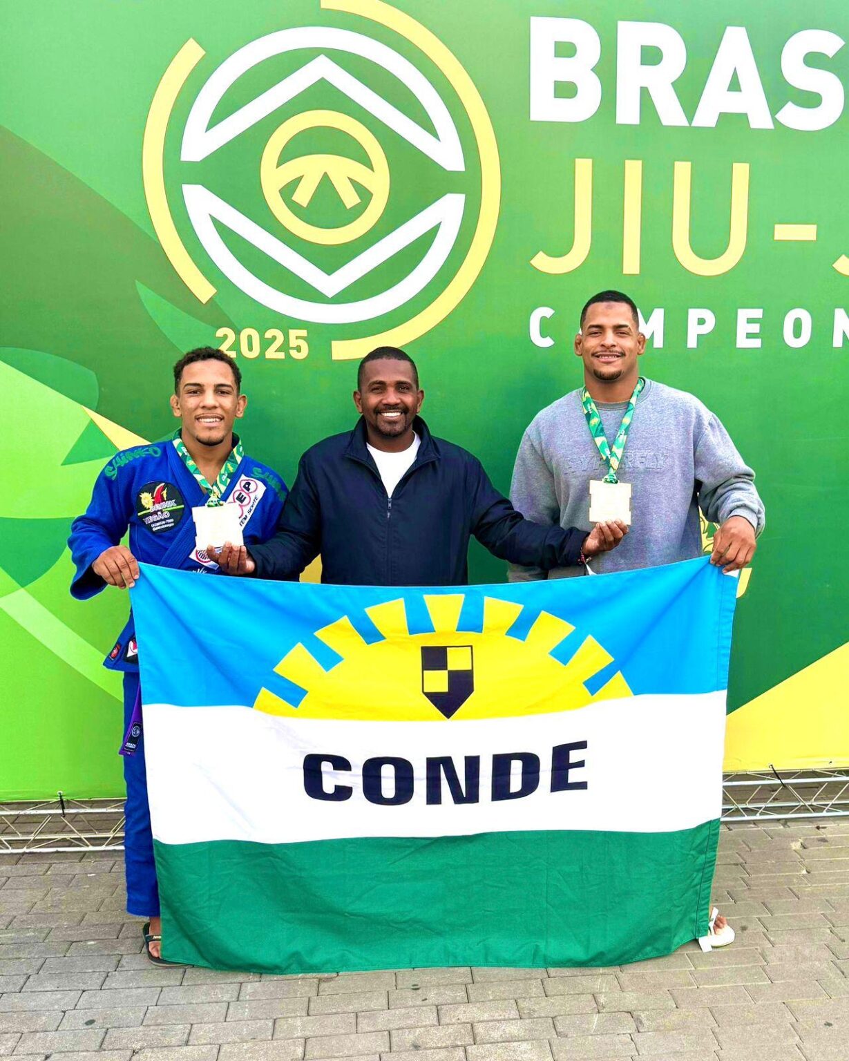 Atletas de programa de incentivo ao esporte da Prefeitura de Conde brilham no Brasileiro de Jiu-Jitsu em São Paulo