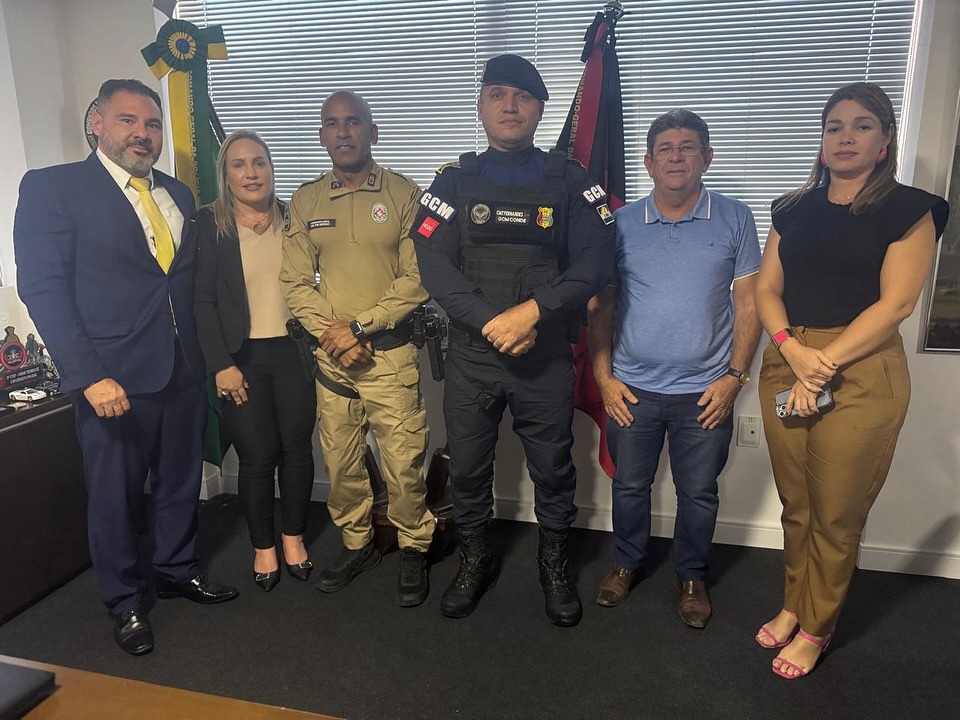 Conde fortalece parceria com a Polícia Militar para ampliar ações de segurança