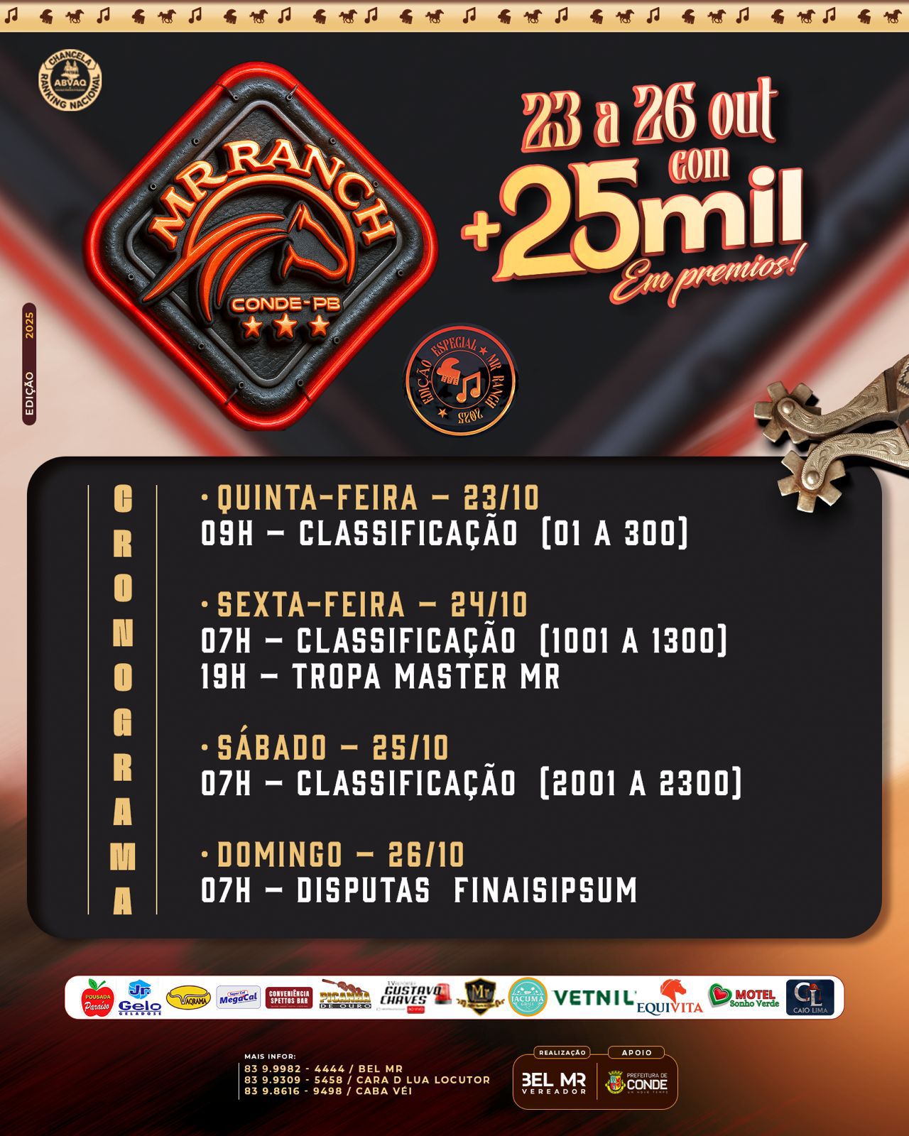 Imagem para o evento VAQUEJADA MR RANCH