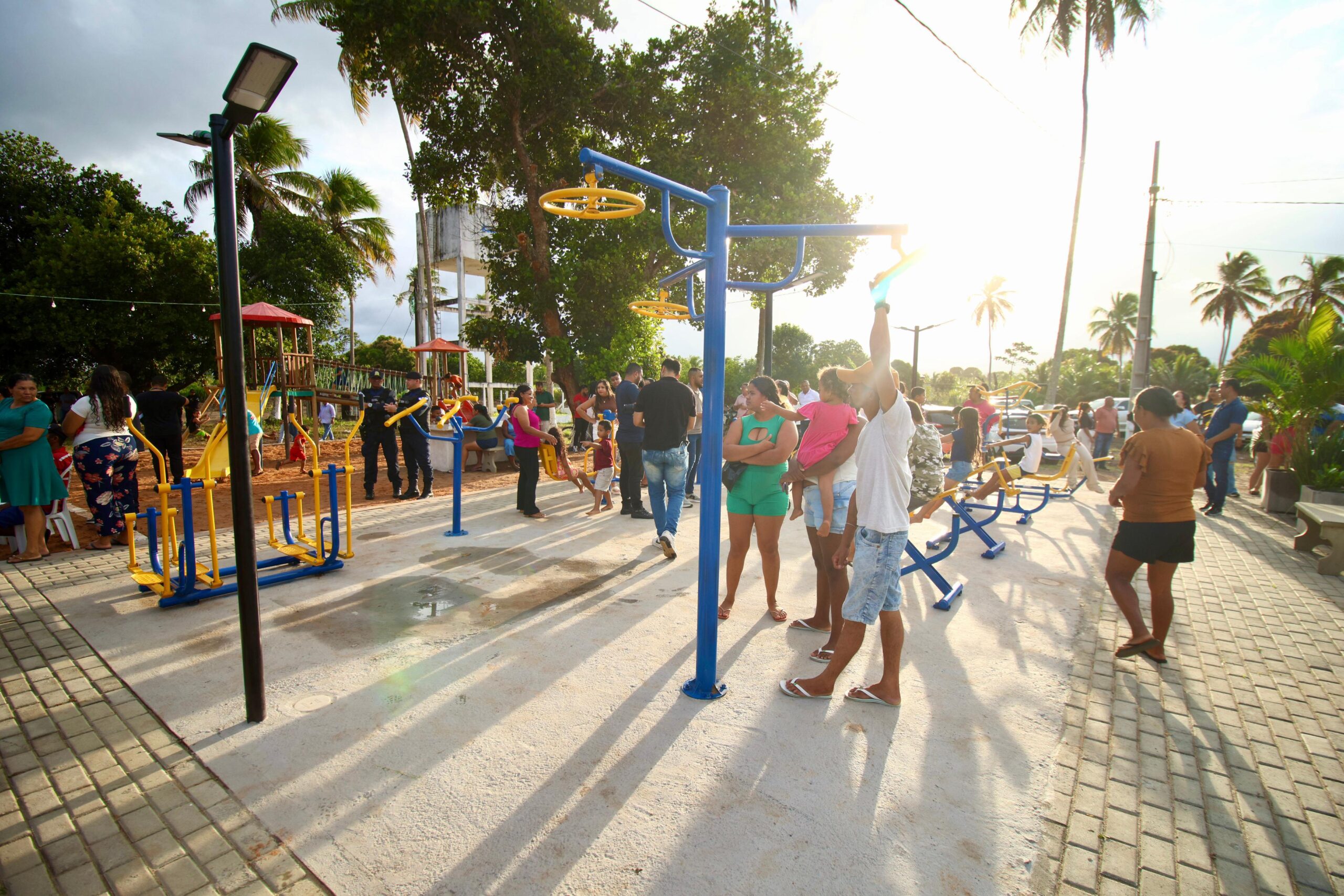 Prefeitura de Conde entrega primeira Praça em Mituaçu
