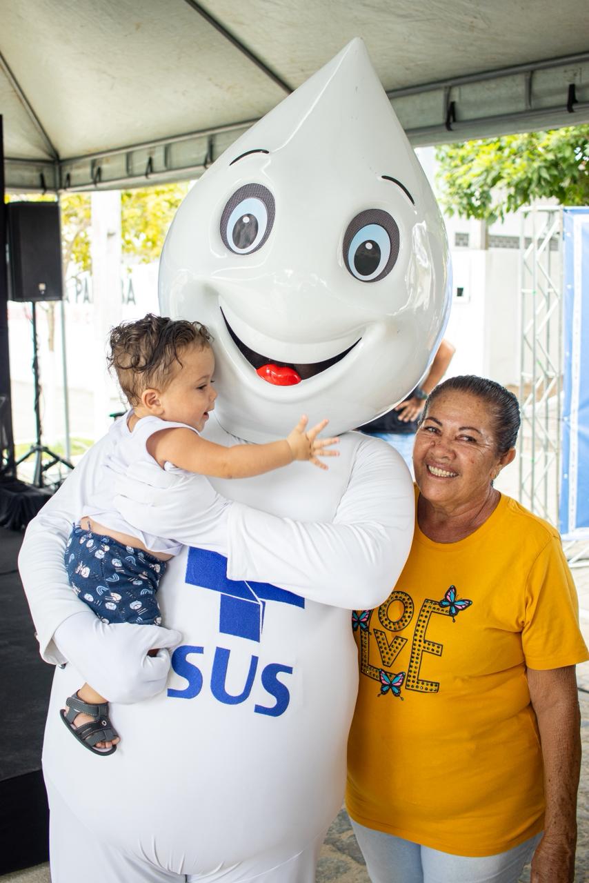 Conde mobiliza população no Dia D e aplica mais de 500 doses contra Influenza em ação de saúde e acolhimento