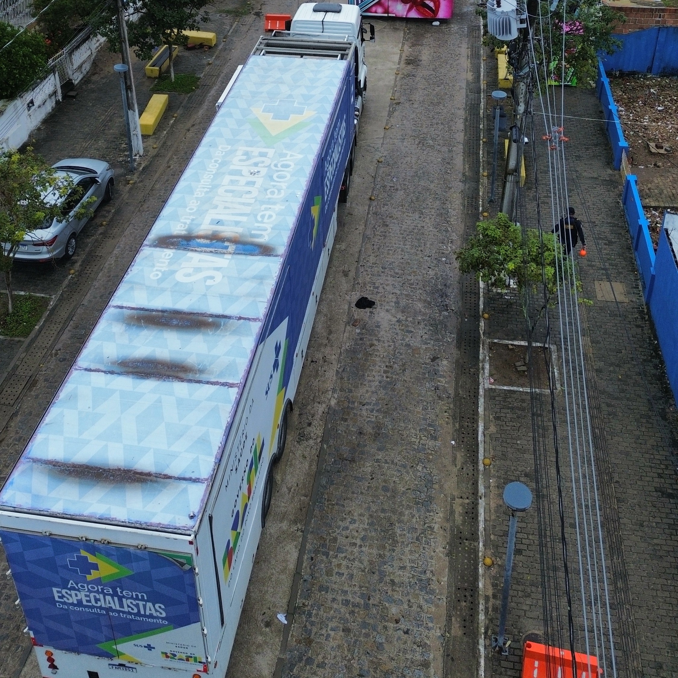 Carreta da Saúde do Governo Federal chega a Conde para realizar tomografias e reduzir fila de espera do SUS
