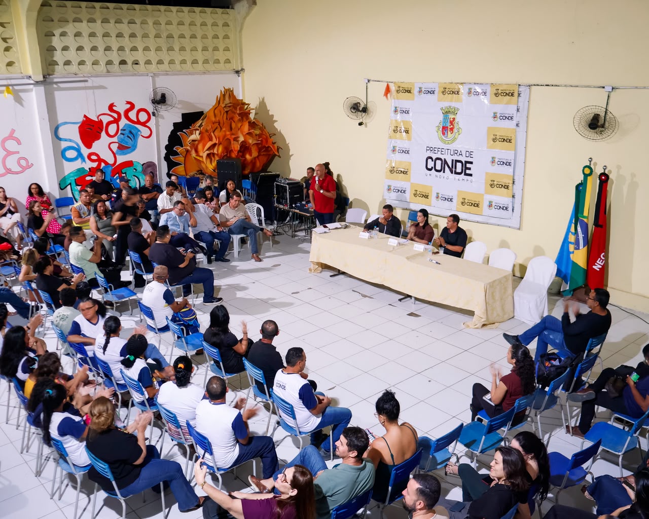 Orçamento Democrático de Conde encerra 1ª Região com moradores cobrando melhorias e gestão apresentando respostas