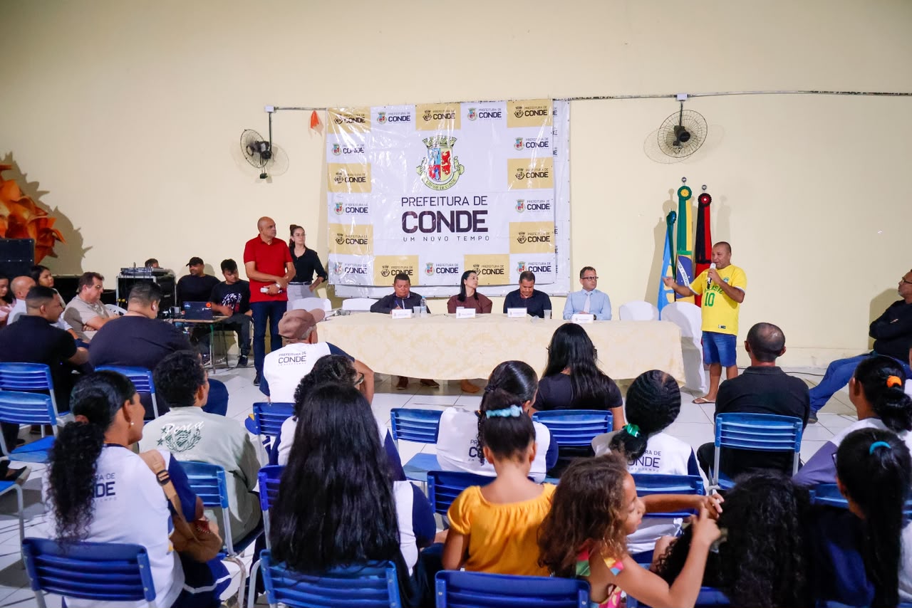Orçamento Democrático de Conde reúne moradores da 1ª Região nesta quarta-feira (12)