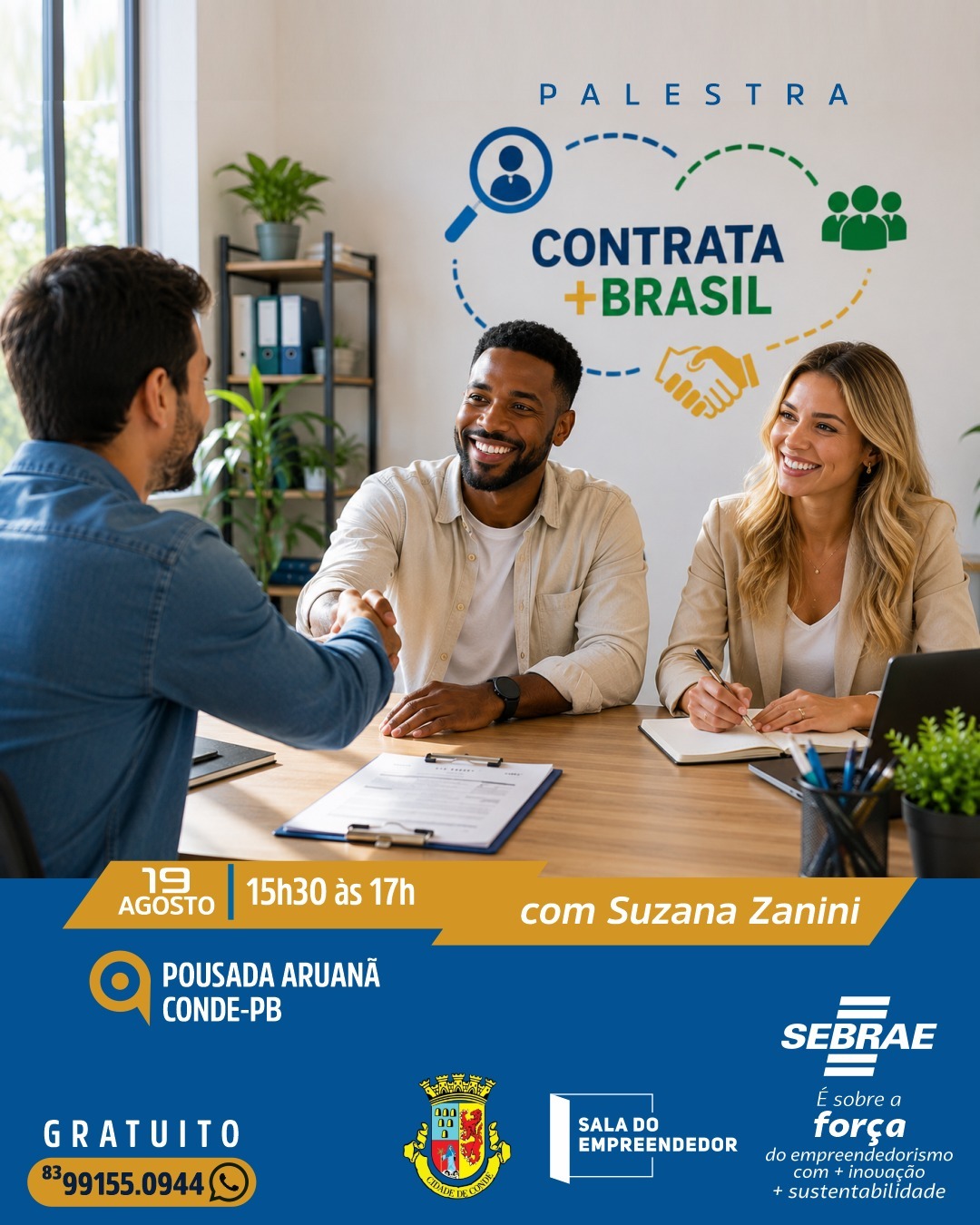 Imagem para o evento Contrata+ Brasil