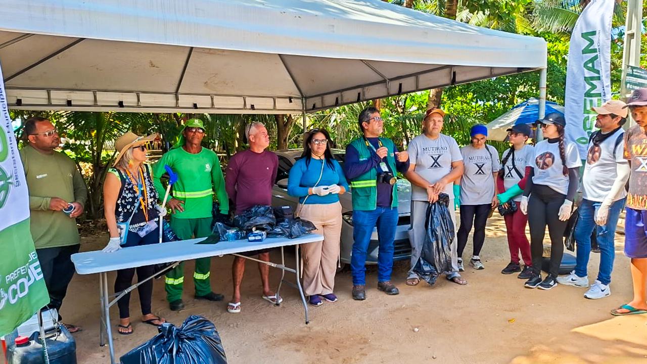 Conde promove ações de educação ambiental e mobilização para preservar praias de Barra de Gramame e Coqueirinho